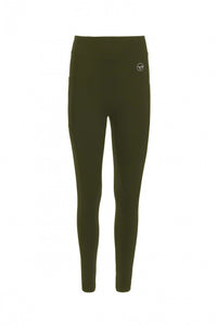 Womens Leggings - Dark Olive
