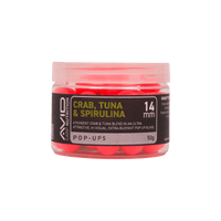 Crab, Tuna & Spirulina - Pop-ups - 14mm - Roze