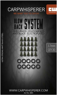 Round Rig Rings - Blow Back System - 10pcs - Weedy Green