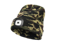 CamouLED – Winter Beanie – LED Licht – Wintermuts