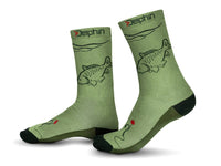Happy Fishing - Karper Sokken - Comfortabel - Maat 41-46 - Groen