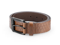 Leren riem - 'Schubben'