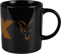 Black and Orange Logo Ceramic Mok