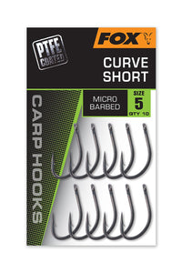 Curve Short - Carp Hooks - PTFE Edition