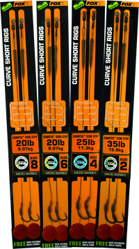 Edges Curve Short Camotex Semi Stiff Ready Rigs