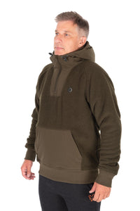 Olive Sherpa Hybrid Jas