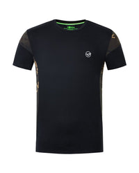 Cut T-Shirt - Zwart