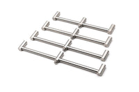 Singlez - 3 Rod - Buzzbar - RVS Zilver