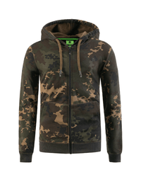 Zip Hoodie - Dark Kamo