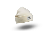 Make It Happen - Badge Beanie Hat - Ecru