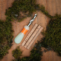 Bait drill + corksticks