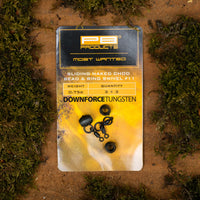 Downforce Tungsten - Sliding naked chod bead & swivel