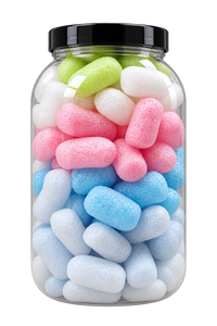 PVA Foam - Multi Colour - Container