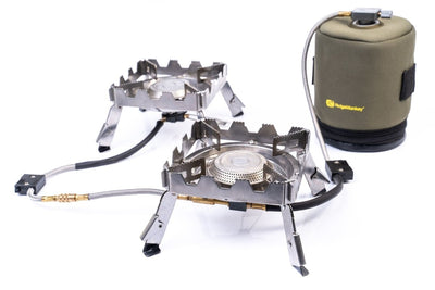 RidgeMonkey Stove Pro - Quad Connect - Full Kit - KarperCentrale