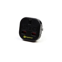 Ridgemonkey vault uk 3 pin to eu 2 pin adaptor