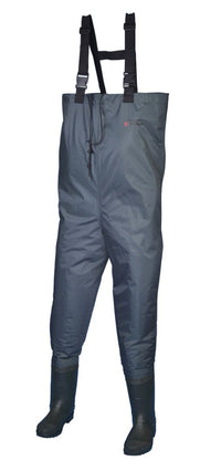 Sigma Nylon Chestwader - Cleated Sole
