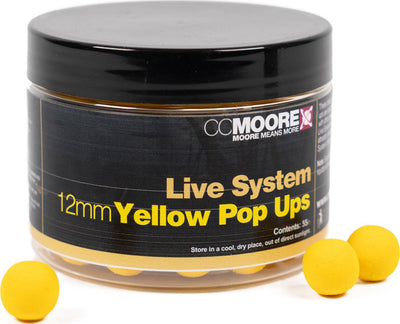 Live System - Pop-ups - 12mm - Geel