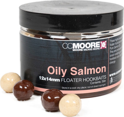 Oily Salmon Floater Hookbaits - 12X14mm