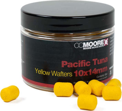 Pacific Tuna - Dumbell Wafters - Geel - 10x14mm