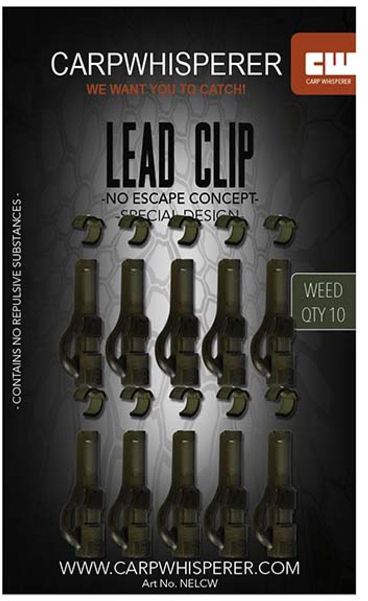 No Escape - Lead Clips - Weed - 10pcs