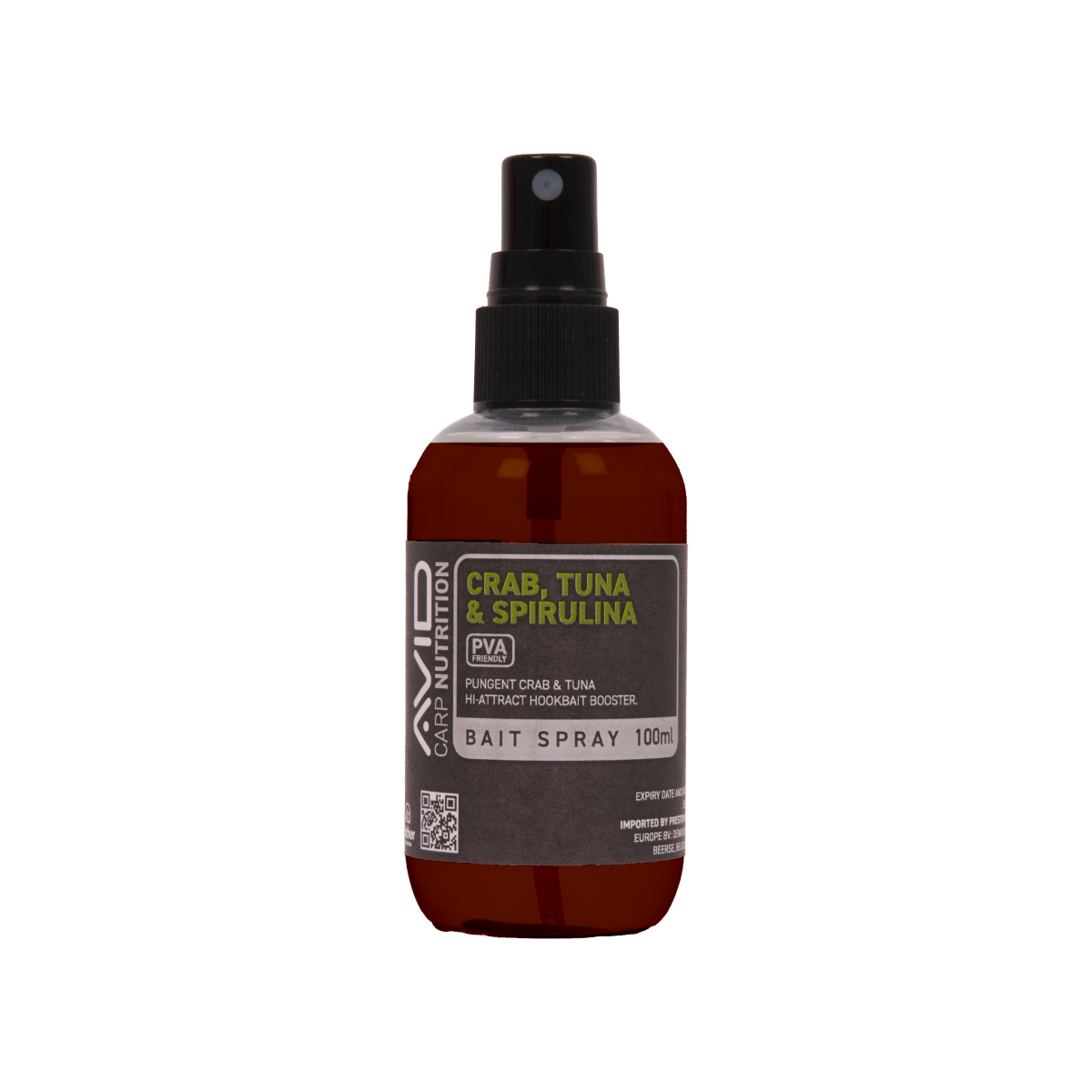 Avid Carp Crab, Tuna & Spirulina - Bait Spray - KarperCentrale
