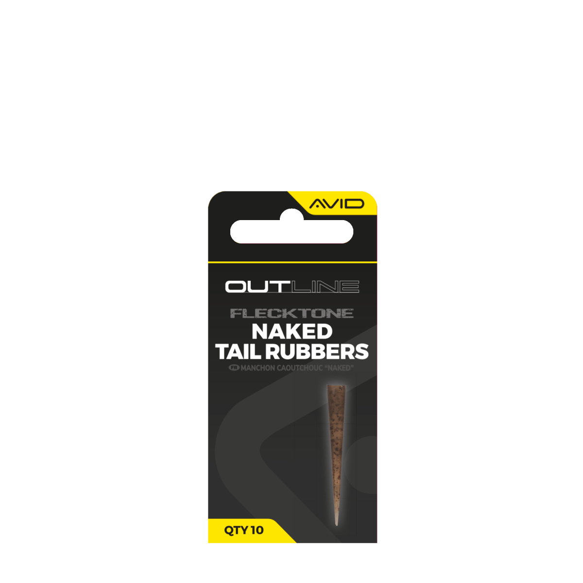 Avid Carp Outline FleckTone - Naked Tail Rubber - KarperCentrale