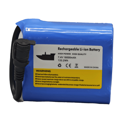 Voerboot accu's
