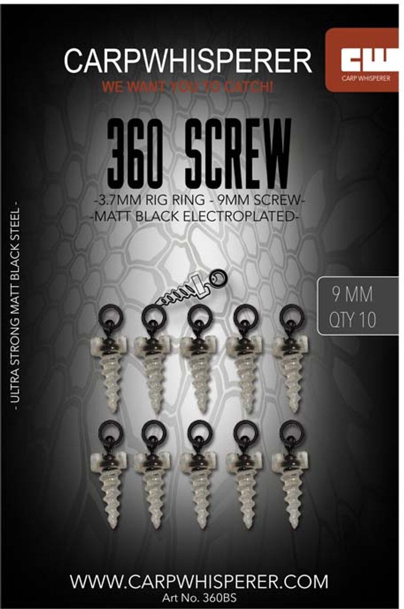 Carp Whisperer 360 Pop - Up Screw - 10pcs - KarperCentrale