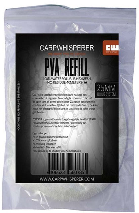 Carp Whisperer Boilie Funnel Web - Refill - 4 Seasons - 10m - KarperCentrale