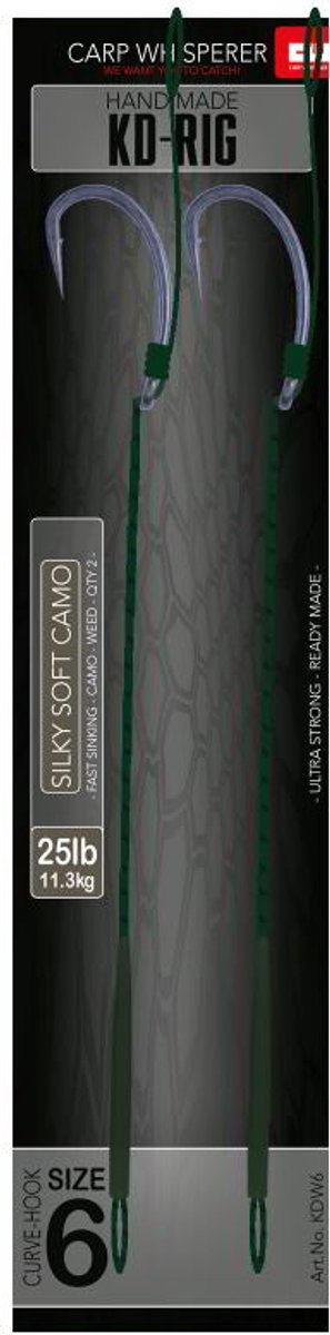 KD-Rig - Ready Made - Weedy Green - 30lb