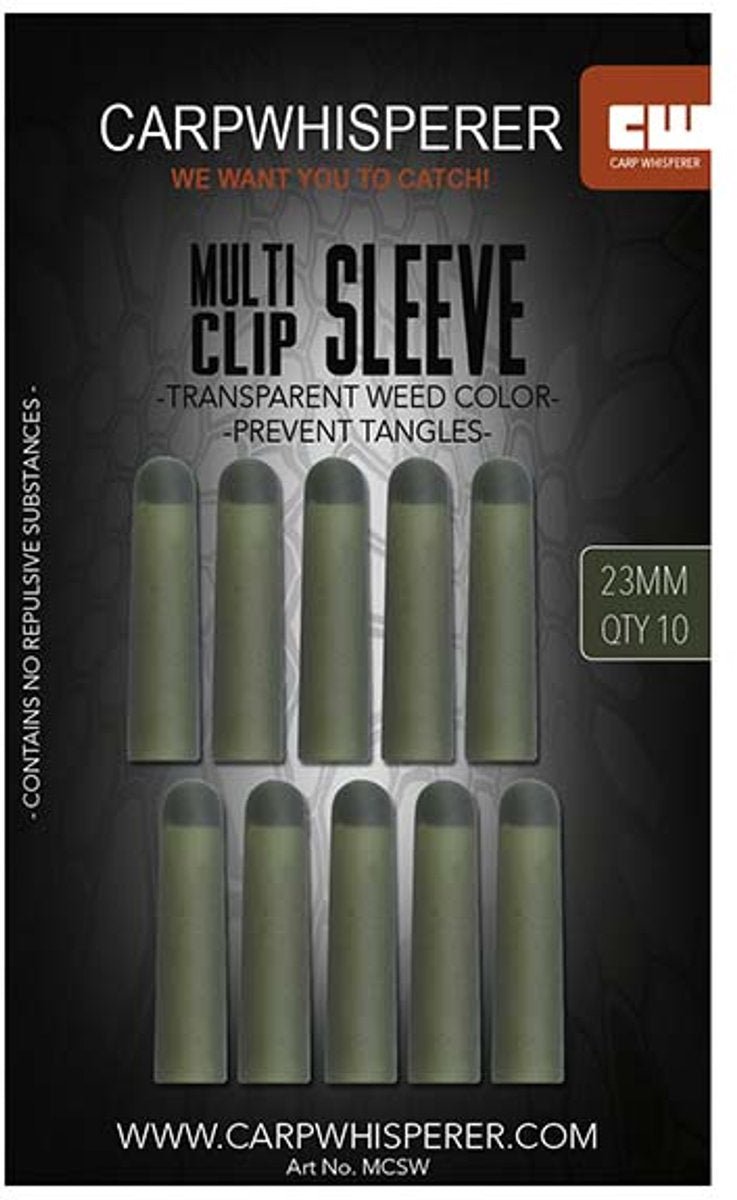 Multi Clip Sleeve - Weed - 23mm - 10pcs