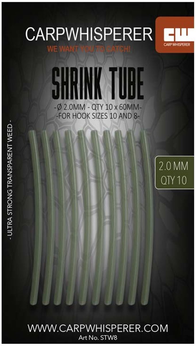 Shrink Tube - Weedy Green - 10pcs
