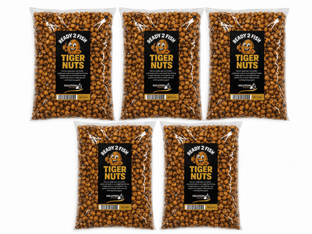 CC Solution Boilies 25kg Tijgernoten - Kant en Klaar - KarperCentrale