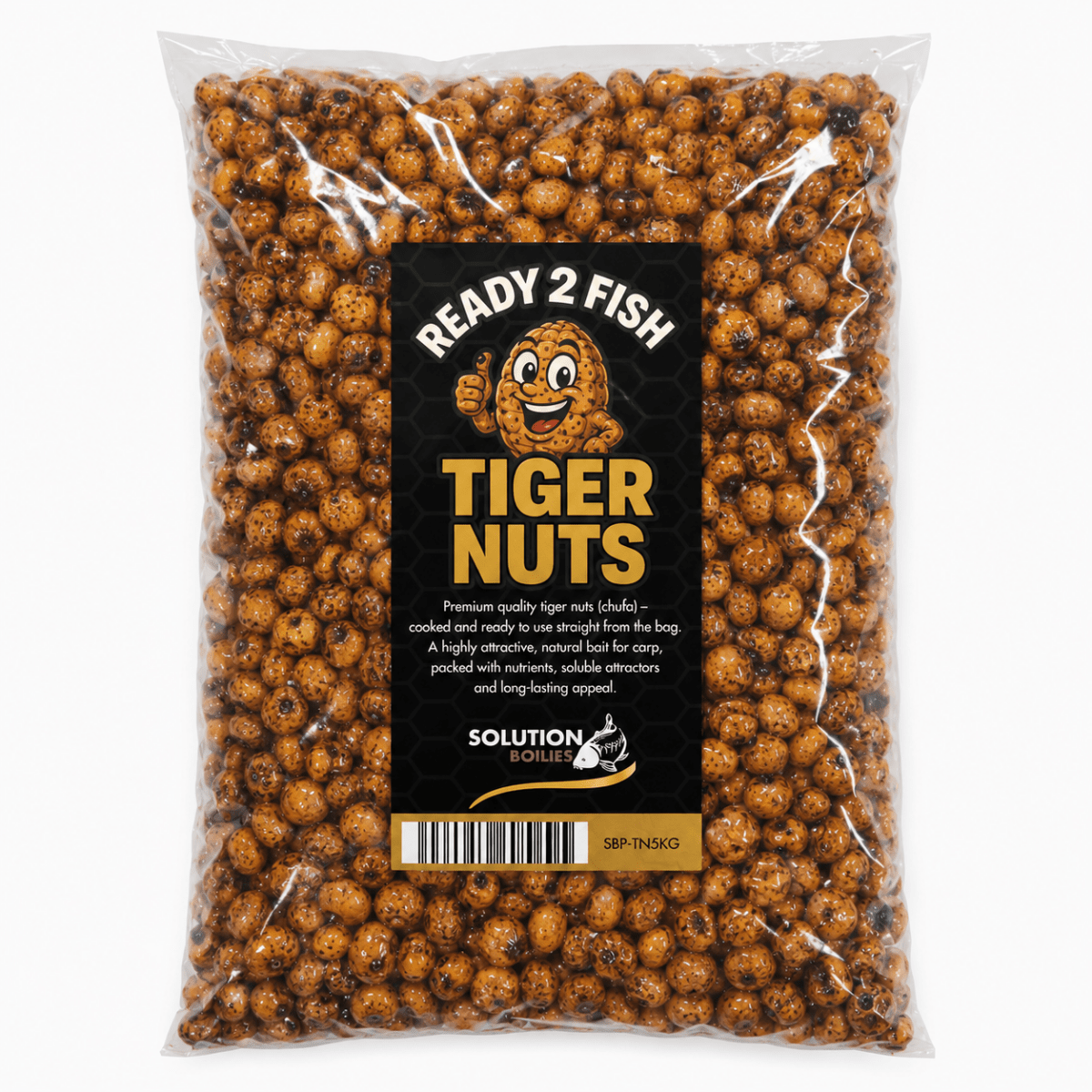 CC Solution Boilies 5kg Tijgernoten - Kant en klaar - KarperCentrale