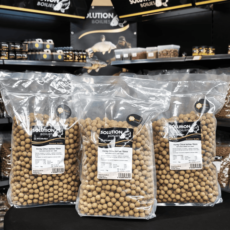 Honey Citrus Boilies - 15KG - Box Deal
