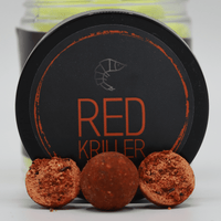 CC Solution Boilies Red Kriller Boilies - 1KG - Rood - KarperCentrale
