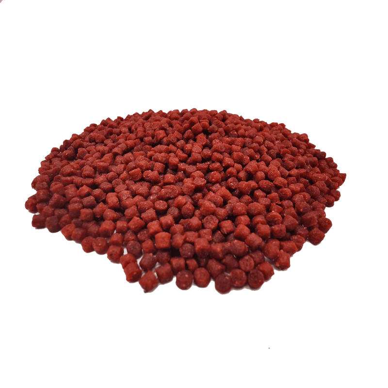 Red Kriller - Hard Feeding Pellets - 5KG - 4mm - Rood