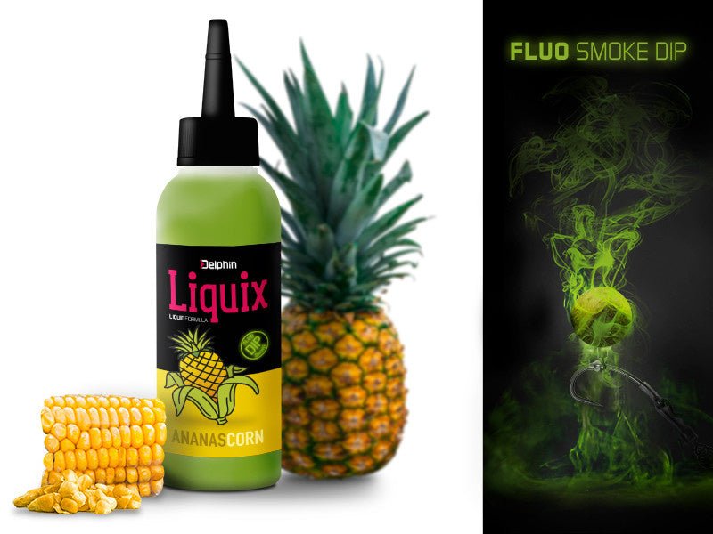 D Snax LiquiX - Corn & Pineapple - Fluo Dip - PVA Safe - Zoet-Fris