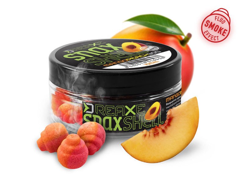 D Snax - Mango & Peach - Schelpvorm - Smoke Effect - Wafters