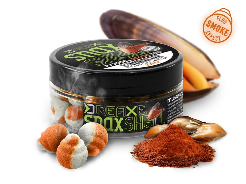 D Snax - Mussel & Spices - Schelpvorm - Smoke Effect - Wafters