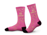 Delphin Happy Fishing - Sokken - Comfortabel - Maat 38-41 - Roze