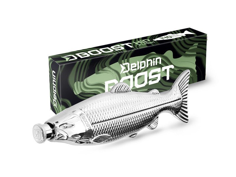 Inox Hip Flask - RVS - Visvorm - 140ml