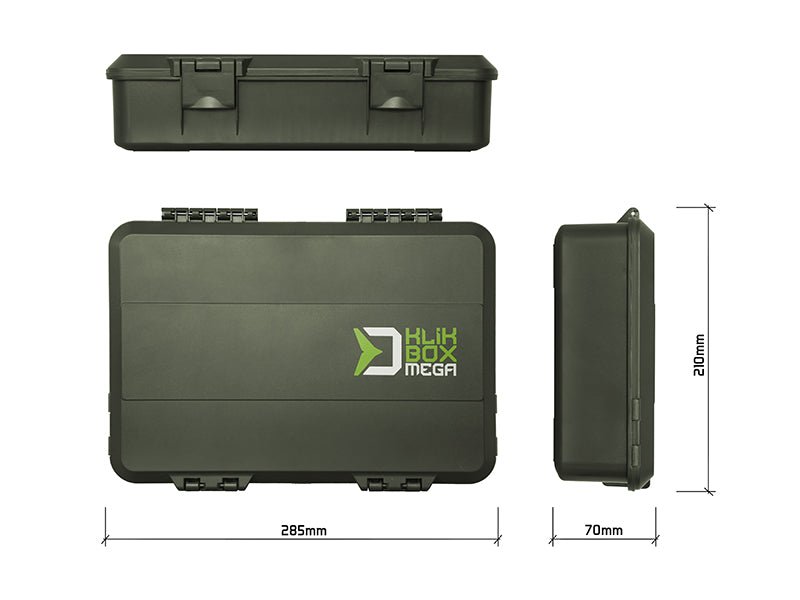Delphin KlikBOX - Tackle box - Mega - KarperCentrale