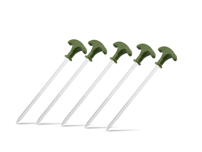 Set van 5 Tent Haringen - Standaard