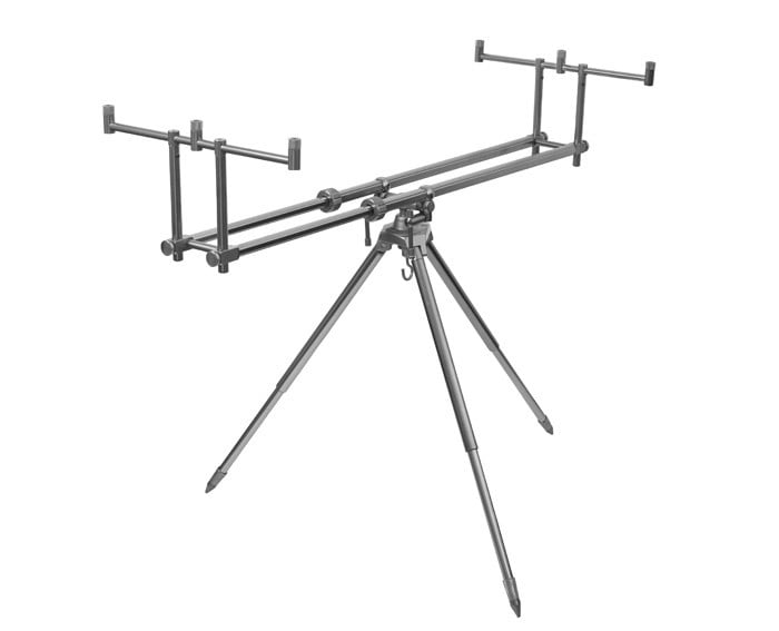 TPX3 Silver - TriPod voor 3 hengels