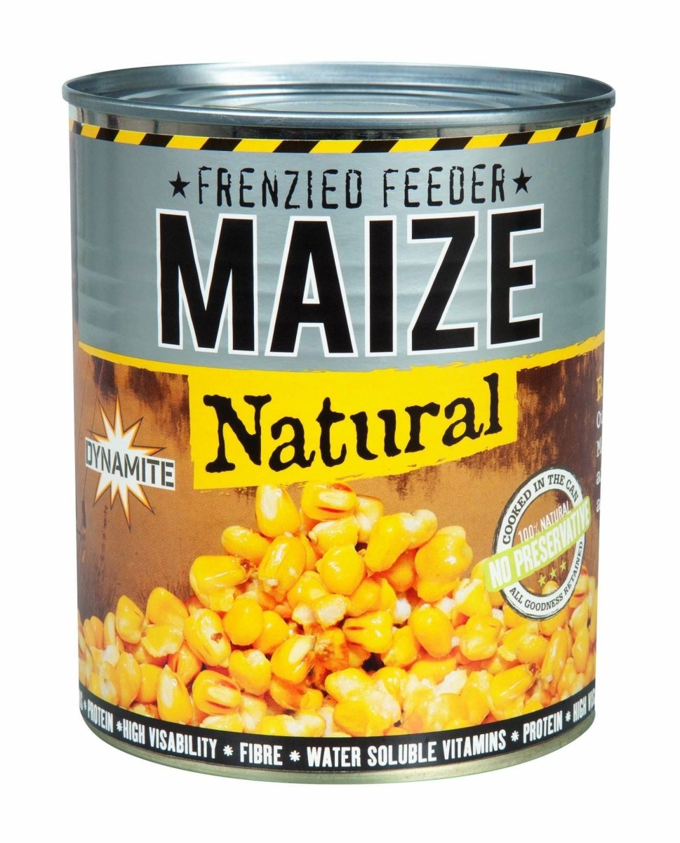 Dynamite Baits Frenzied Maize Natural - 700gr - Klaar voor gebruik - KarperCentrale