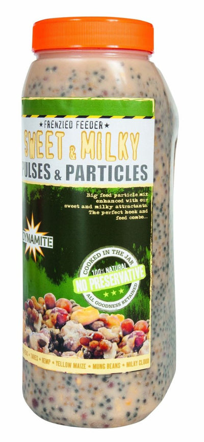 Dynamite Baits Frenzied Particles Sweet & Milky - 2.5L - Klaar voor gebruik - KarperCentrale