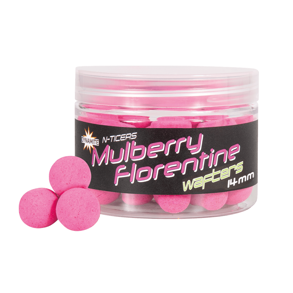 Dynamite Baits N - Ticer Wafters - 14mm - Mulberry Florentine - KarperCentrale