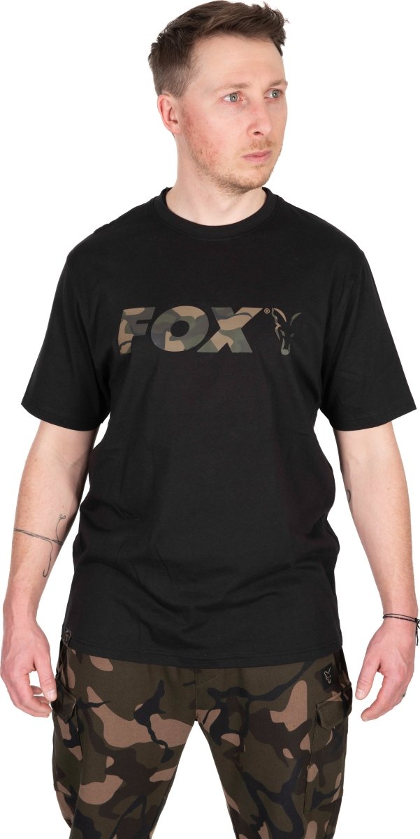 Black Camo Logo T-Shirt