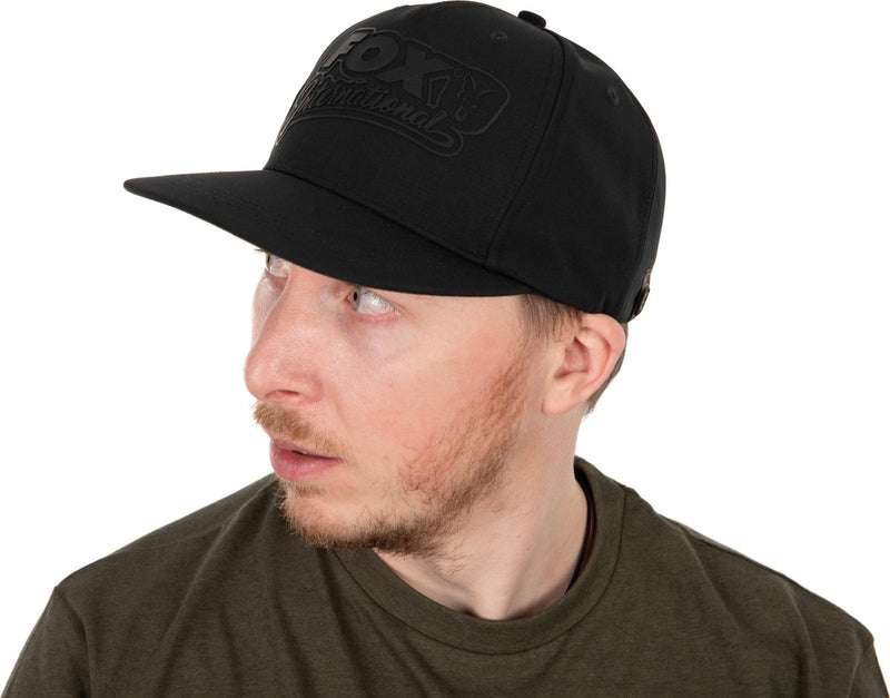 Black Camo Snapback Hat - Pet